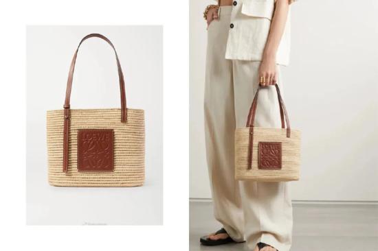 ▲Loewe菜篮子包Basket Bag