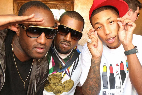  Virgil Abloh 和 Kanye 佩戴 1.1 Millionaire 太阳镜