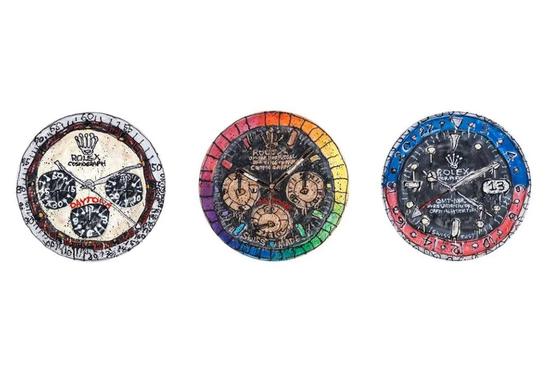 MADSAKI Transforms Rolex Watches Into Vibrant Silkscreen Prints