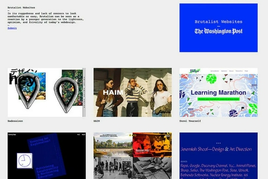 Brutalist Websites