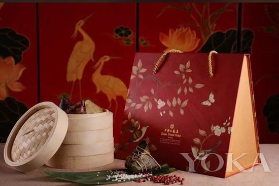 中国大饭店夏宫粽子经典礼盒 图片来自Enjoy
