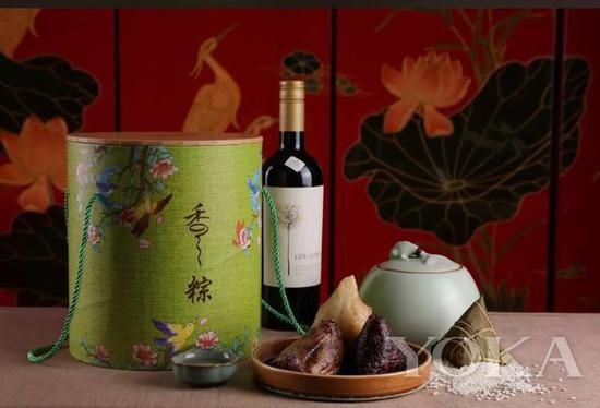 中国大饭店夏宫粽子精选礼盒 图片来自Enjoy