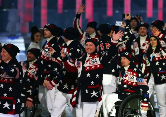 Ralph Lauren为美国代表队设计的2014索契冬奥会队服