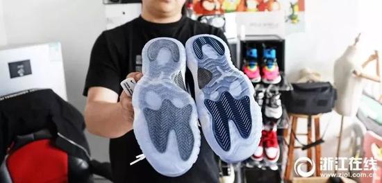 给球鞋贴膜90后小伙靠这项手艺月入过万