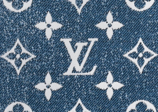  Louis Vuitton Monogram Jacquard Denim