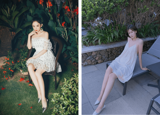 ▲娜扎 & 乔欣