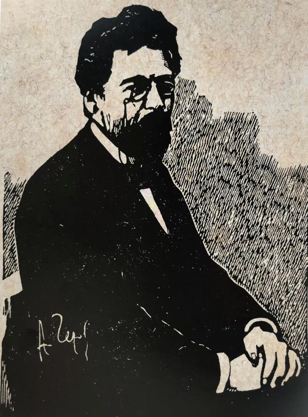 陈履生黄永玉的肖像版画