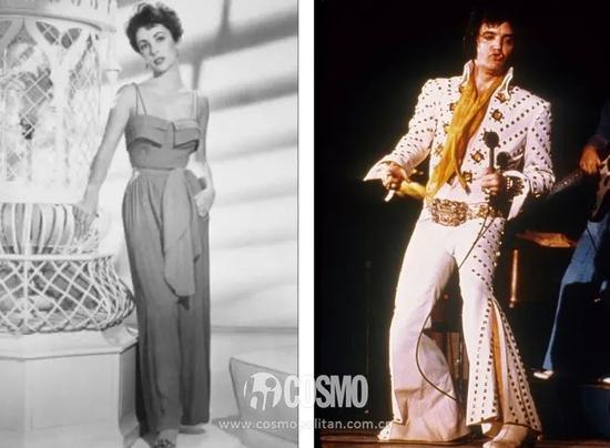 ▲Elizabeth Taylor、Elvis Presley