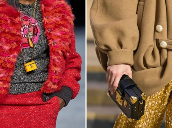 左：Chanel 2022 FW；右：Louis Vuitton 2022 FW