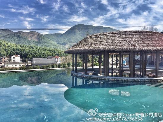 安吉仲夏Dream野奢乡村酒店 图片源自酒店官方微博
