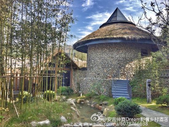 安吉仲夏Dream野奢乡村酒店 图片源自酒店官方微博