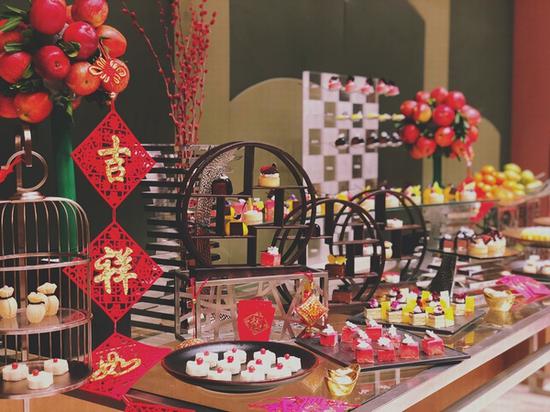 上海卓美亚喜玛拉雅酒店年夜饭 图片源自品牌