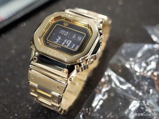 G-SHOCK Dream Project限量35只18K金的G-D5000-9JR