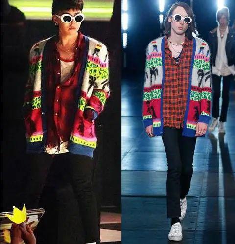 G-Dragon 身着 Saint Laurent 2016 年春夏男装系列