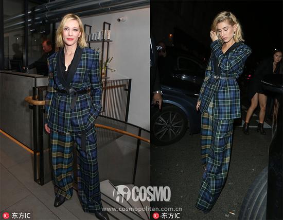 Cate Blanchett、Hailey Bieber