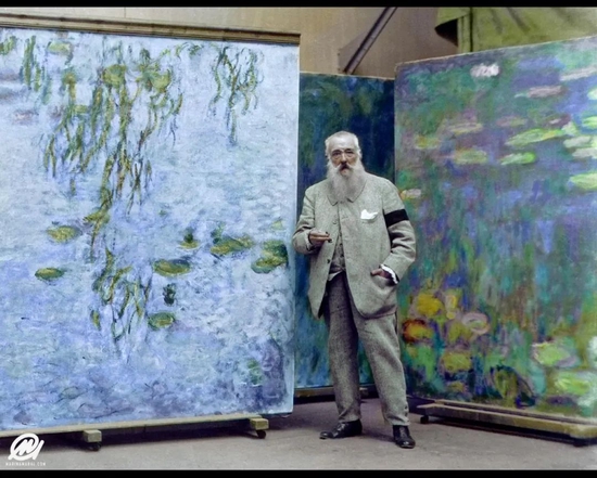 Claude Monet actor vs real person