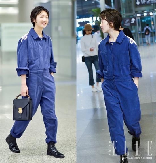 穿连体裤的周冬雨帅极了!为了Jumpsuit的气场,我宁愿麻烦点!