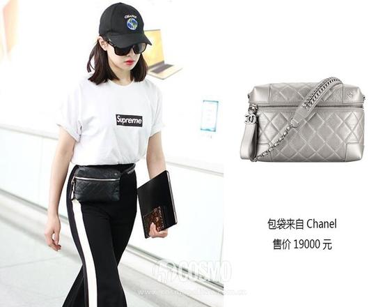 包袋来自Chanel 售价19000元