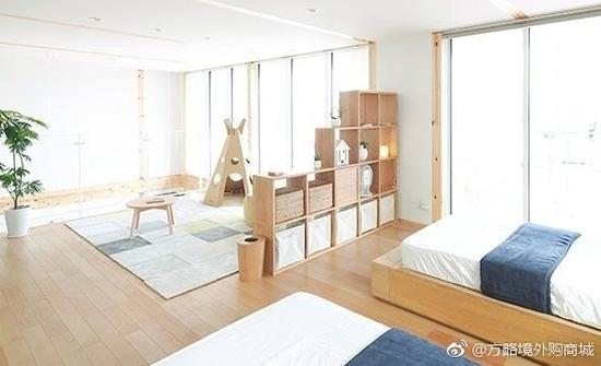 Muji酒店客房设计 图片来源自微博@方略境外购商城