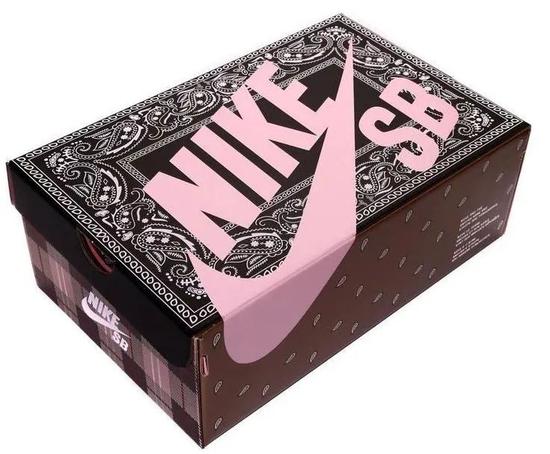 nike dunk toe box