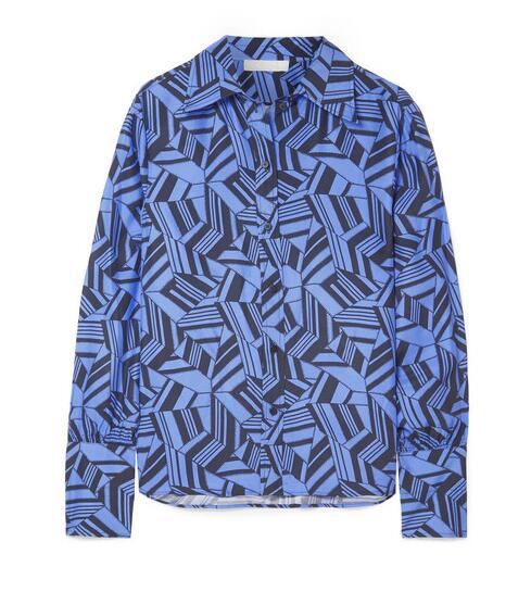 CHLOé 印花真丝双绉衬衫 $1,146