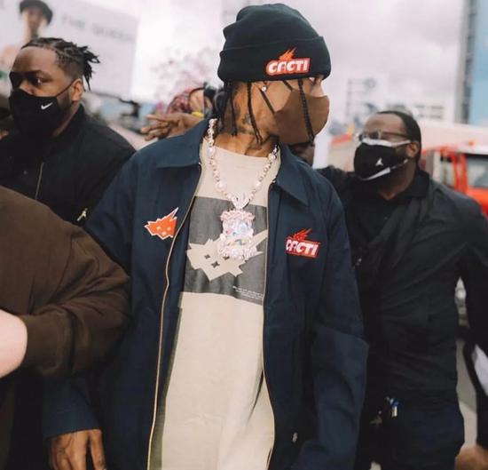 travisscott的新酒和茅台一样难抢