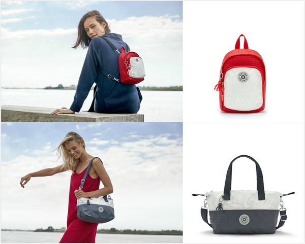 Kipling | Coca-Cola联名系列DELIA COMPACT双肩背包 &amp； ART MINI背提包