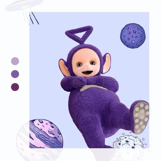 天线宝宝同款色这些漂亮姐姐也太会穿了