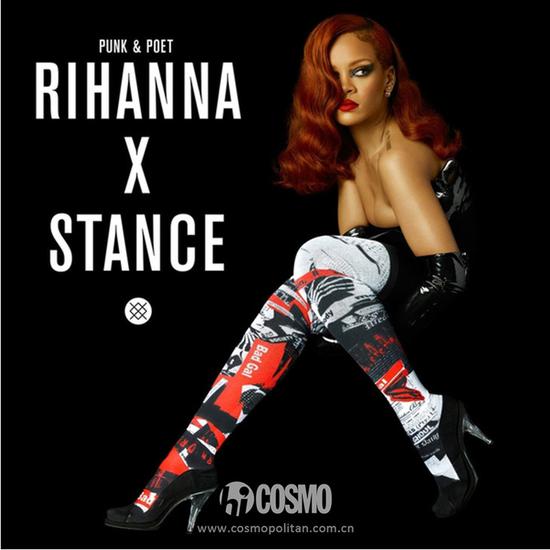 Rihanna×Stance联名款