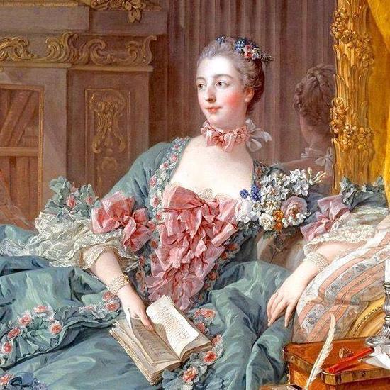 蓬皮杜夫人画像