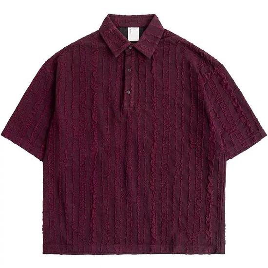 Striped Straight Polo / Via CONPCONP