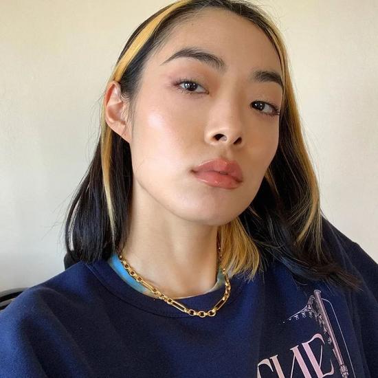 jennie龙须刘海染发怎么火成了这个亚子