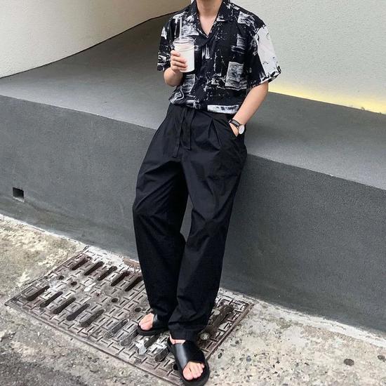 夏天穿t恤太单调了衬衫叠穿才是潮流大神