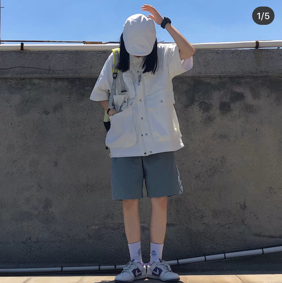 短发女孩这么穿太好看了
