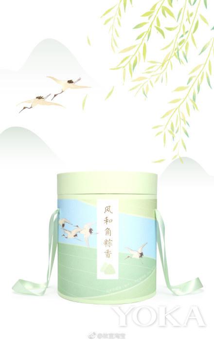 故宫×稻香村 风和角粽香礼盒 图片来自故宫淘宝店