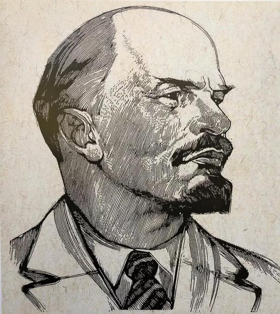 陈履生黄永玉的肖像版画