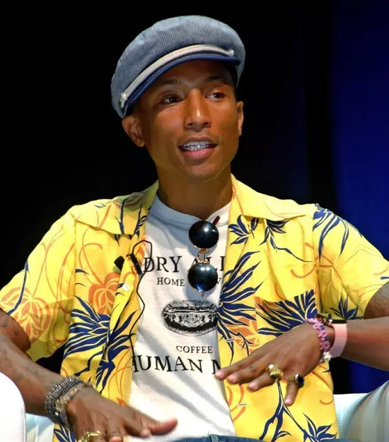 ▲Pharrell Williams