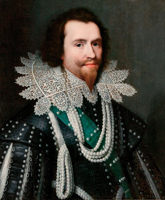 白金汉公爵一世乔治·维利尔斯（George Villiers），Jansz van Miereveld，1626