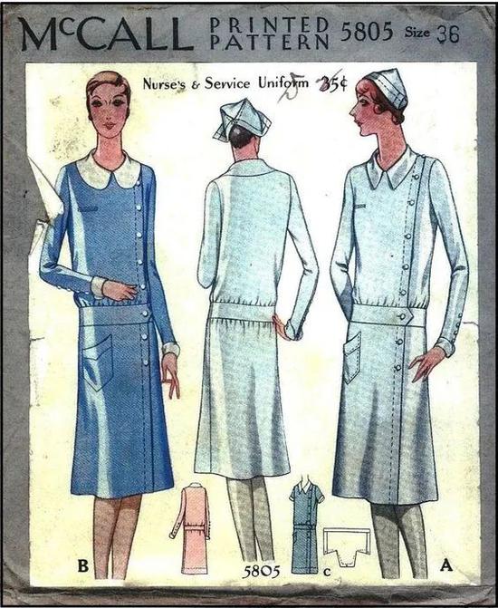 1920s护士制服