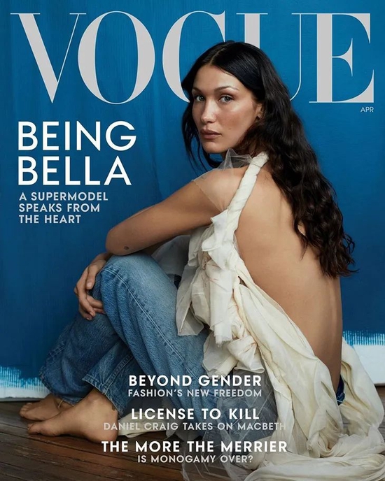 Bella登上美版VOGUE，2022年四月刊