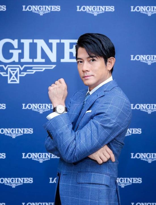 浪琴的郭富城与林志玲是不多的例外,因为代言时间长,我们一想到浪琴