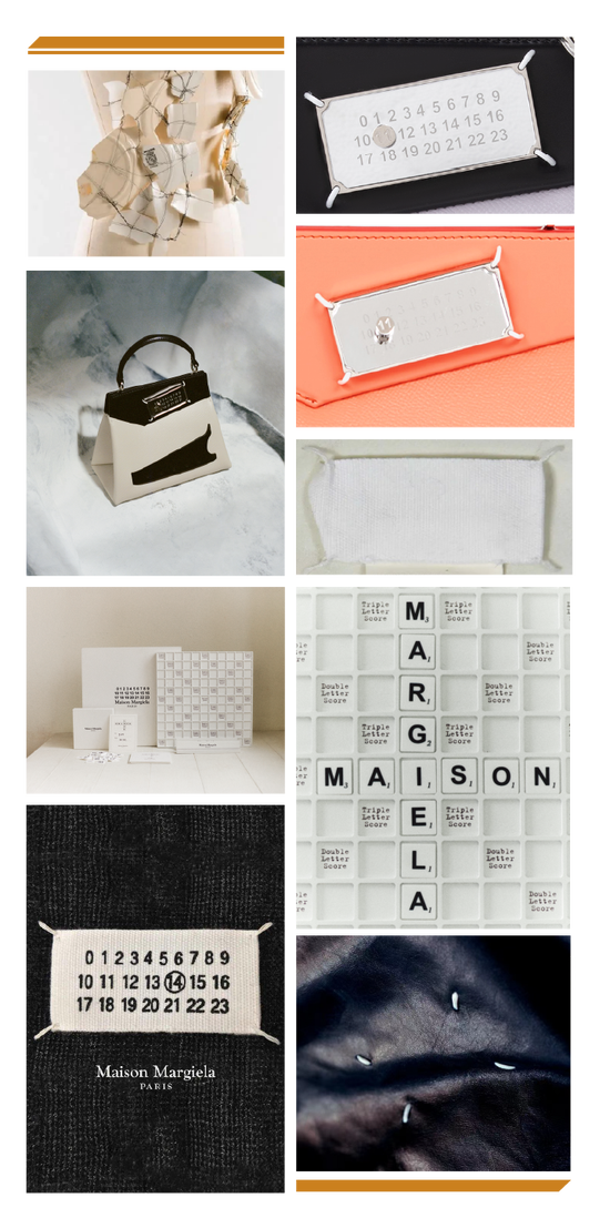 Maison Margiela 经典的四角缝线设计元素及“SpellLove”拼字游戏限量礼赠