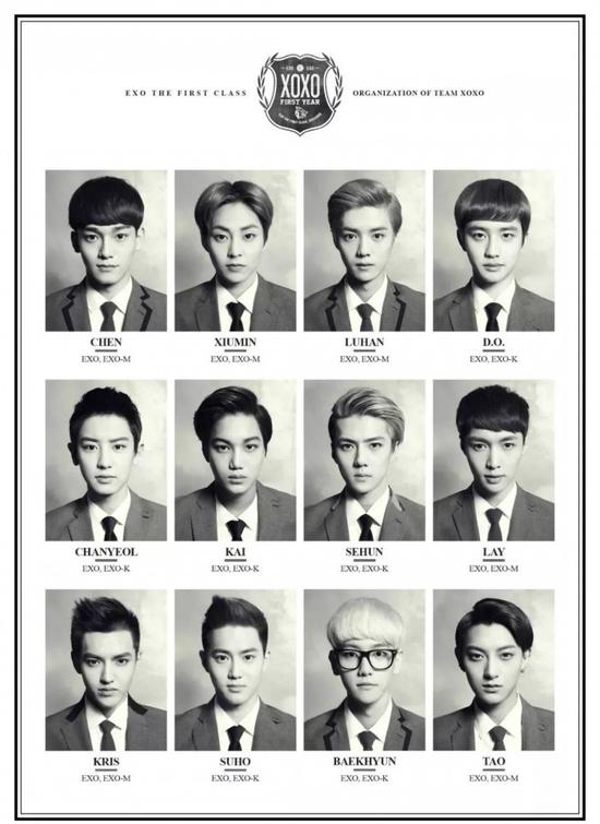 鹿晗,吴亦凡都是自exo出道