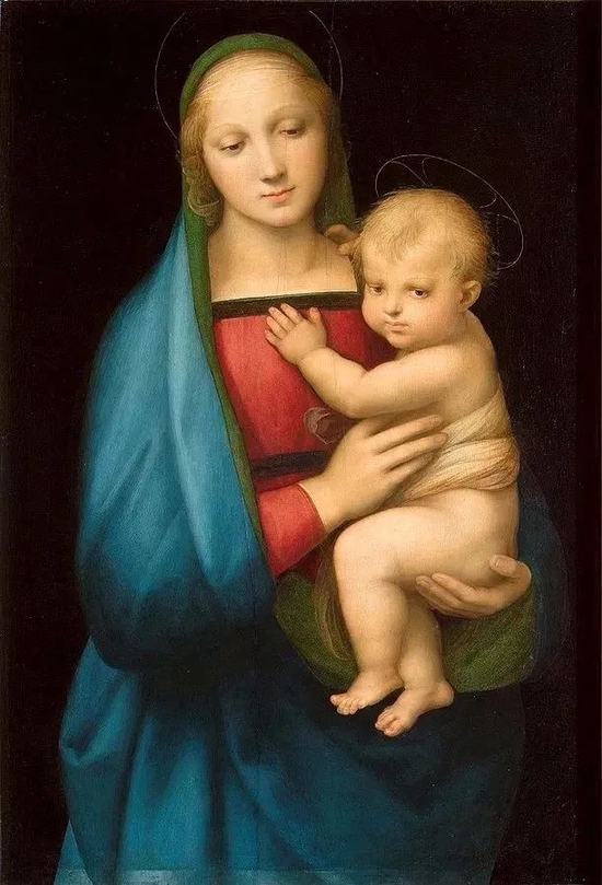  拉斐尔《大公爵的圣母》（Madonna del Granduca），1505-1506年