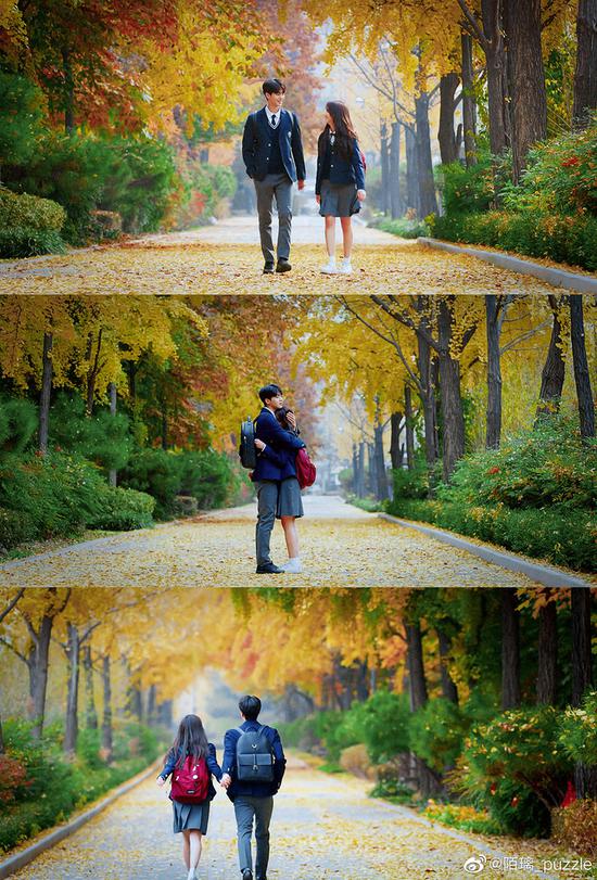 都是谈恋爱 怎么韩剧的情侣装甜的这么呴?