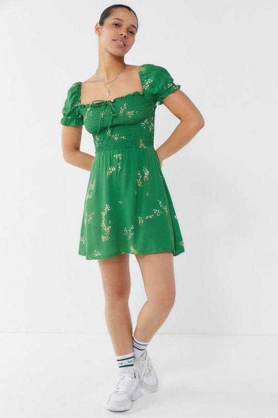 Faithfull The Brand Genevieve Floral Mini Dress