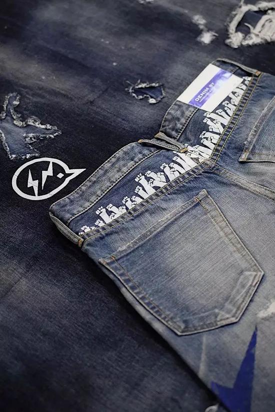 denim by vanquish &amp; fragment | via grailed