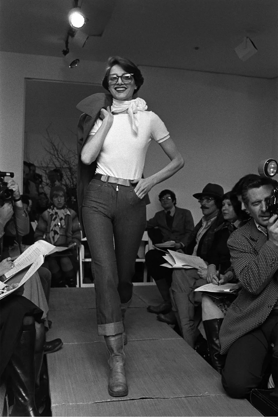 Calvin Klein show in 1976