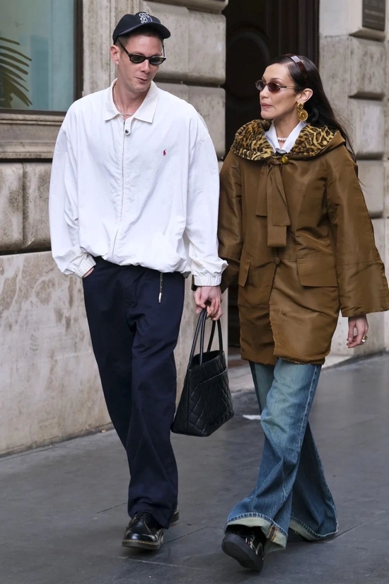 Marc Kalman & Bella Hadid / Via GQ