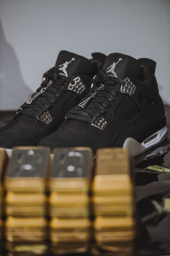 Eminem x Carhartt x Air Jordan 4 Black Chrome